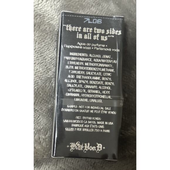KAT VON D Eau de Parfum SINNER Deluxe Travel Size (4.5ml/.15oz) New in Box - Picture 2 of 2